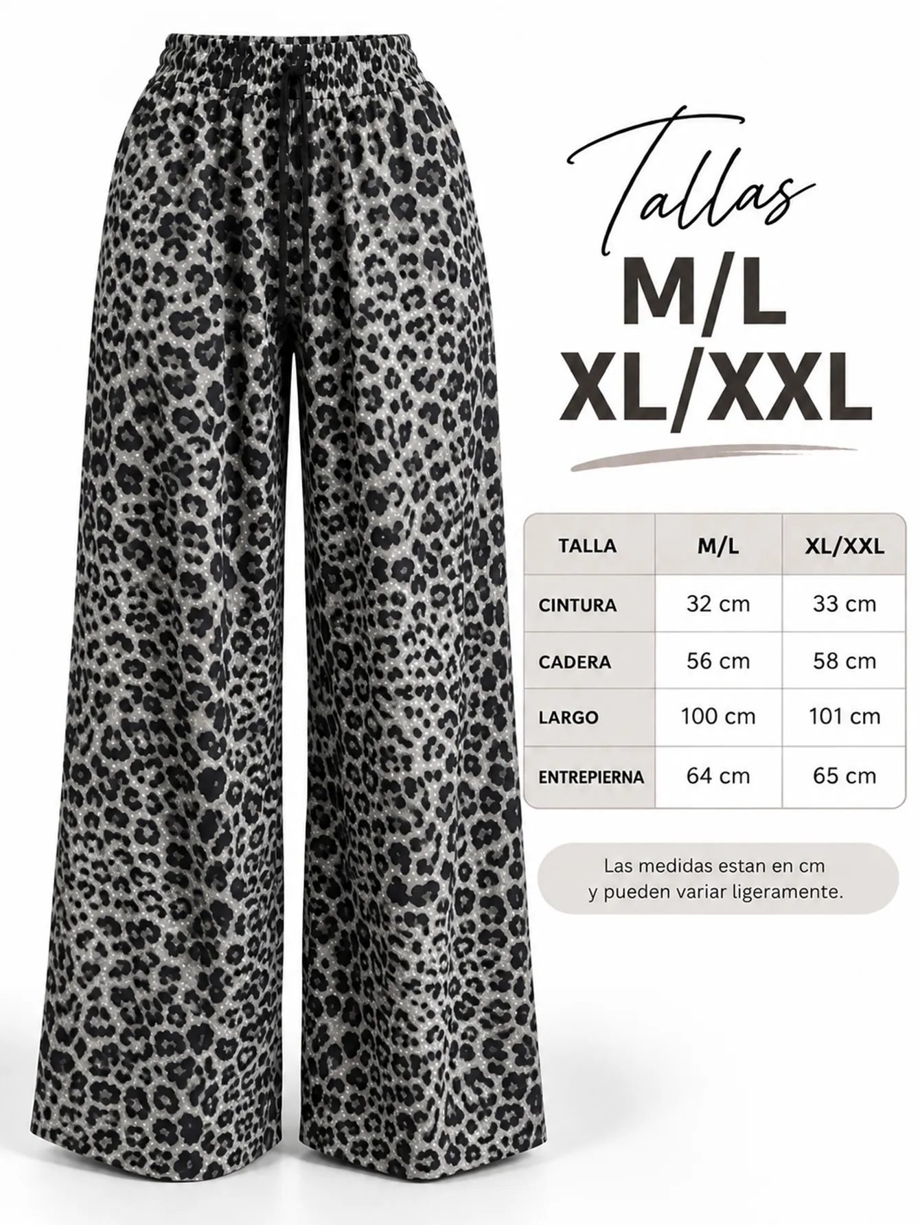 AD2651 pantalon animal print 15720